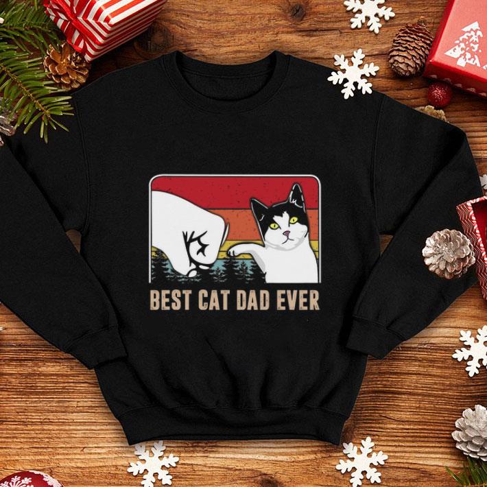 Official Best cat dad ever sunset vintage shirt Official Best cat dad ever sunset vintage shirt 4 - Official Best cat dad ever sunset vintage shirt