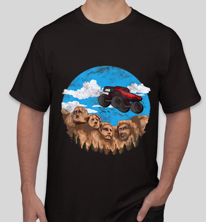 Original Monster Truck Rushmore Mountain Vintage shirt 4 - Original Monster Truck Rushmore Mountain Vintage shirt