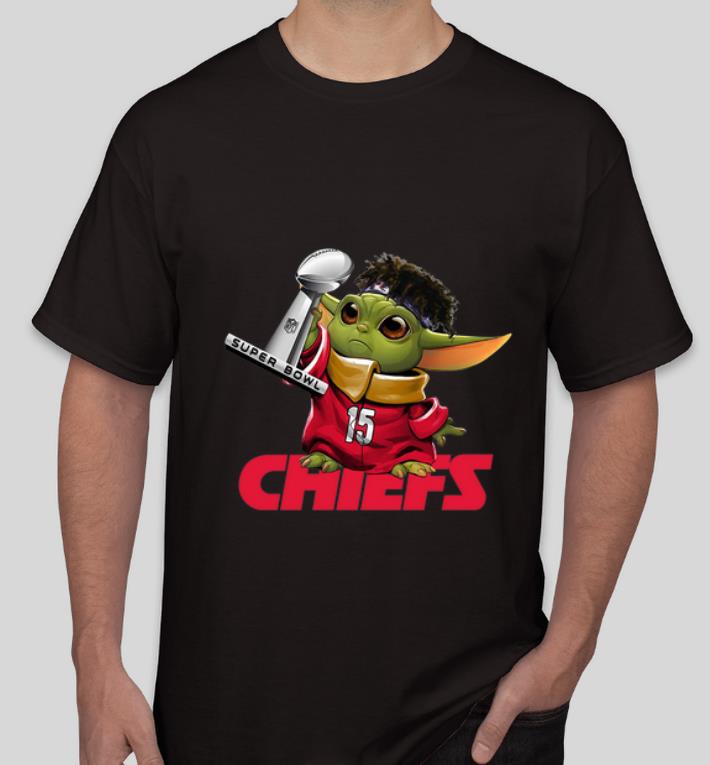 Pretty Baby Yoda Patrick Mahomes Kansas City Chiefs Super Bowl Liv Champions shirt 4 - Pretty Baby Yoda Patrick Mahomes Kansas City Chiefs Super Bowl Liv Champions shirt