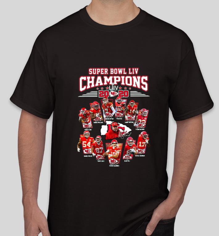 Pretty Kansas City Chiefs Super Bowl Liv Champions 2020 All Players Signatures shirt 4 - Pretty Kansas City Chiefs Super Bowl Liv Champions 2020 All Players Signatures shirt