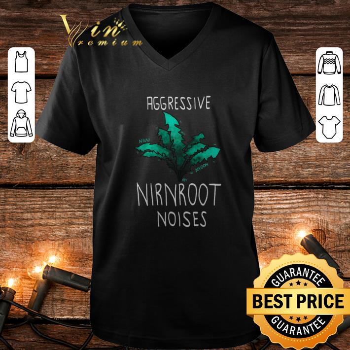Cool Aggressive niuu nyoom nirnroot noises shirt 4 1 - Cool Aggressive niuu nyoom nirnroot noises shirt