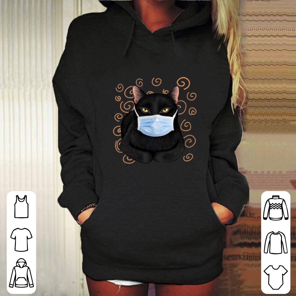 Nice Black cat face mask shirt Nice Black cat face mask shirt 4 - Nice Black cat face mask shirt