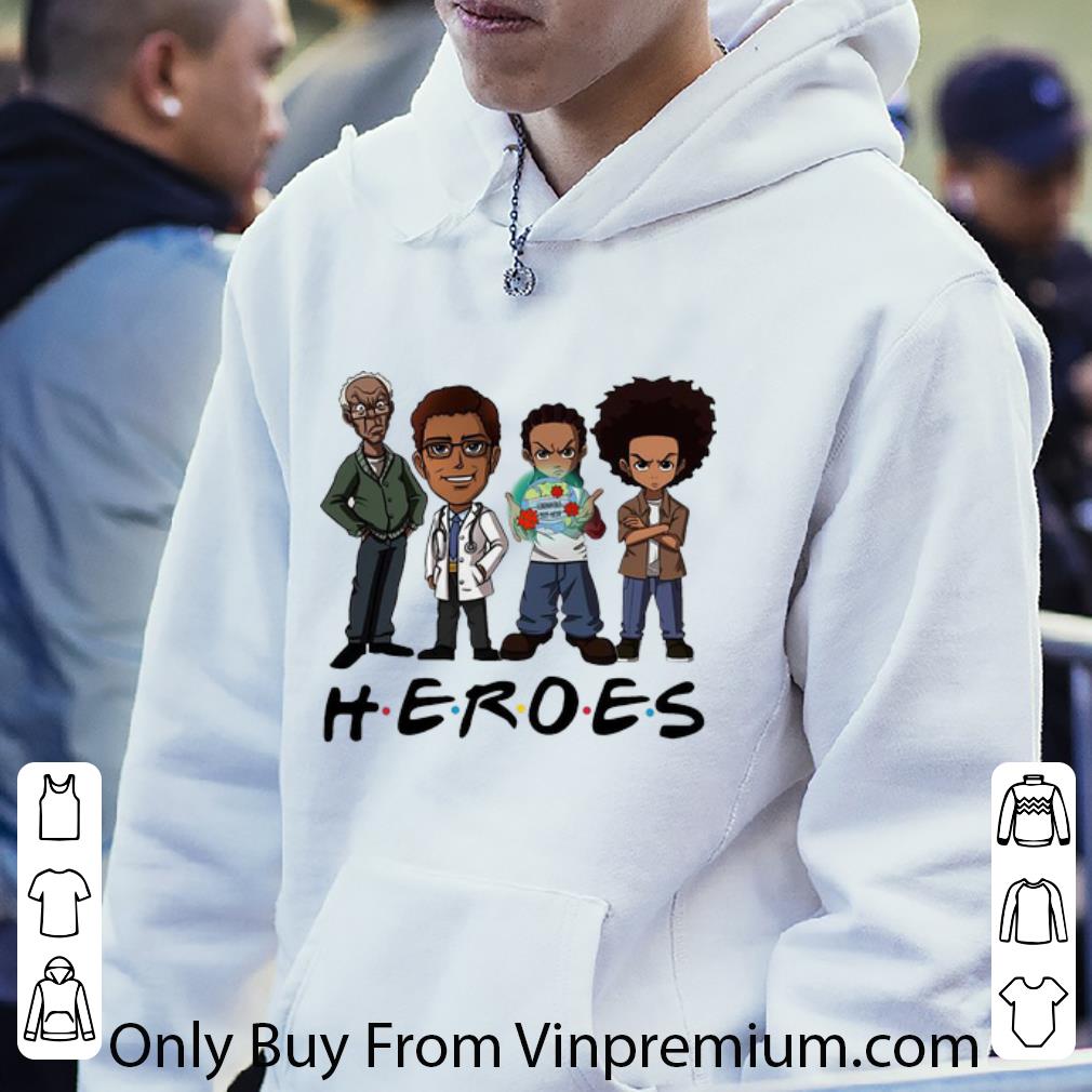032586d3 top doctor the boondocks heroes shirt 4 - Top Doctor The Boondocks Heroes shirt