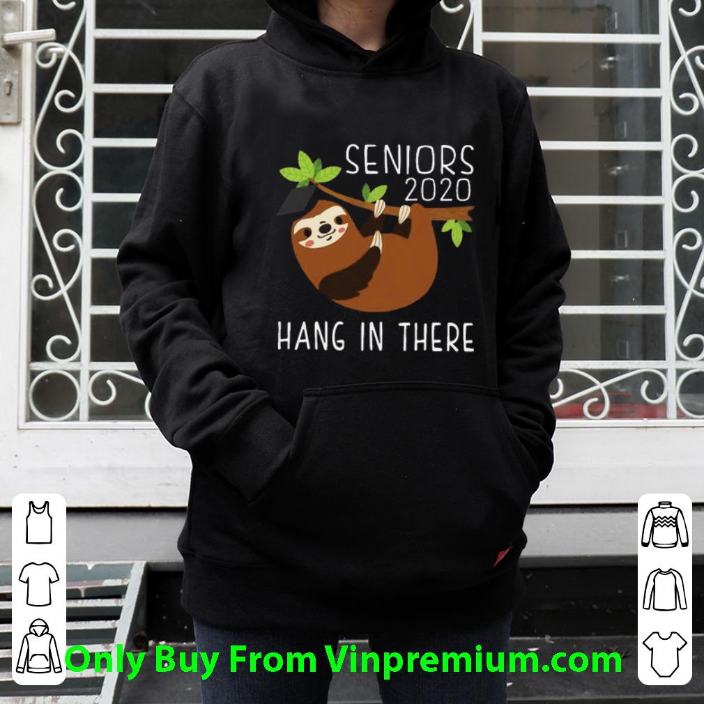 04c7330c great sloth seniors 2020 hang in there covid 19 shirt 4 - Great Sloth Seniors 2020 Hang In There Covid-19 shirt