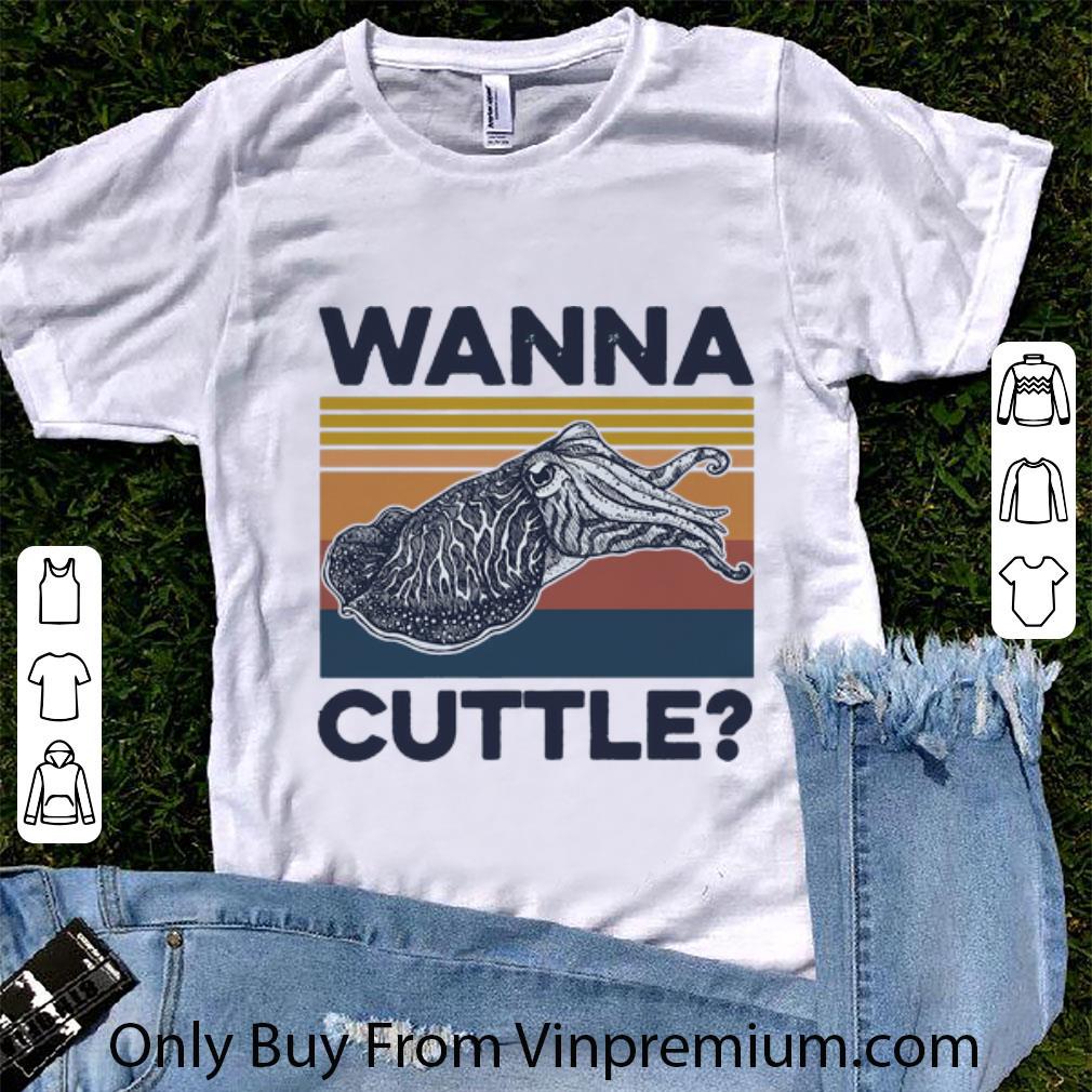 Hot Vintage Wanna Cuttle shirt