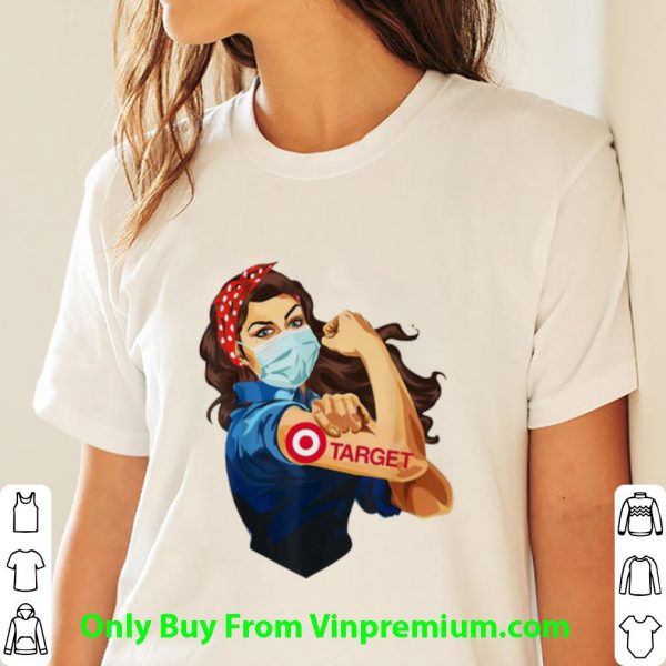 Pretty Strong Woman Mask Tattoo Target shirt