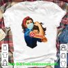 Pretty Strong Woman Mask Tattoo Target shirt