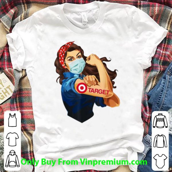 Pretty Strong Woman Mask Tattoo Target shirt