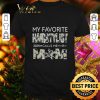 Top My favorite hairstylist calls me mom Daisy flowers shirt