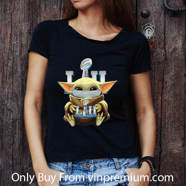 Pretty Star Wars Baby Yoda Face Mask Hug Super Bowl shirt Pretty Star Wars Baby Yoda Face Mask Hug Super Bowl shirt