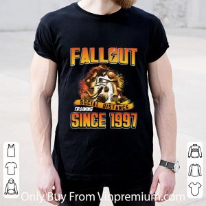 Official Fallout Social Distance Training Since 1997 shirt 1