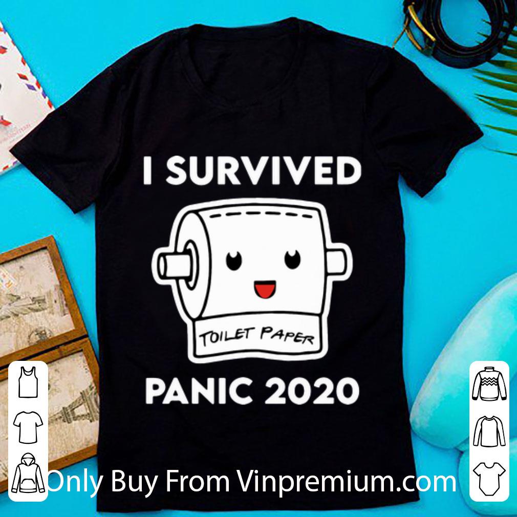 Awesome I Survived Panic 2020 Toilet Paper shirt