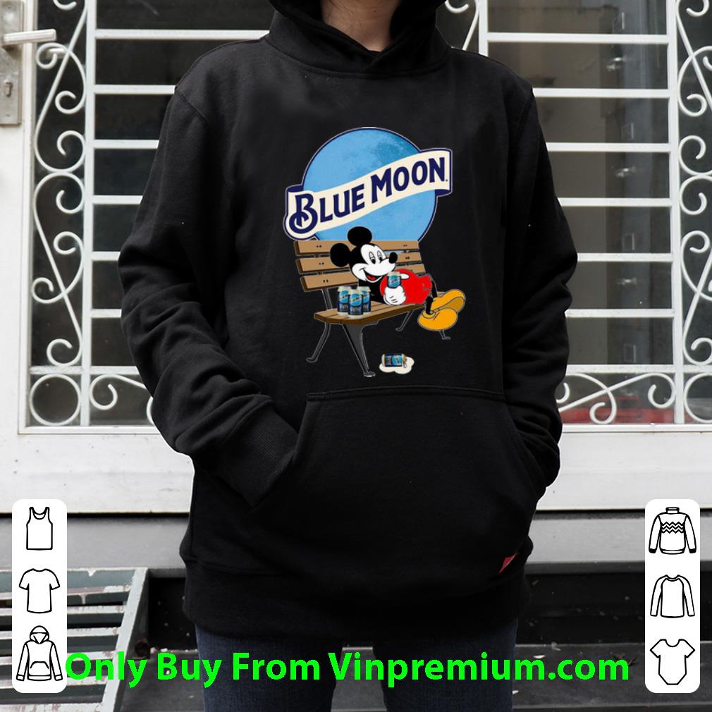 6d41bd82 official mickey mouse drink pabst blue moon beer shirt 4 - Official Mickey Mouse Drink Pabst Blue Moon Beer shirt