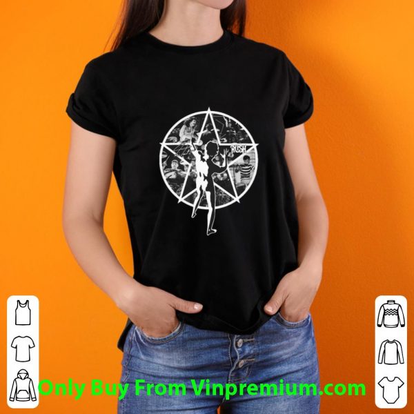 Hot Starman Rush Music Band Signature shirt