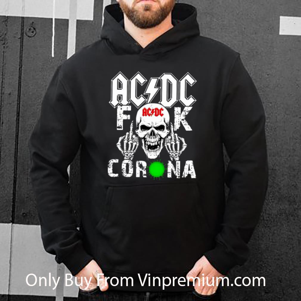 9be9c2d2 premium acdc skull fuck corona shirt 4 - Premium ACDC Skull Fuck Corona shirt