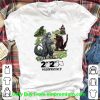 Official Dinosaur Godzilla Face Mask 2020 #Quarantined Covid-19 shirt
