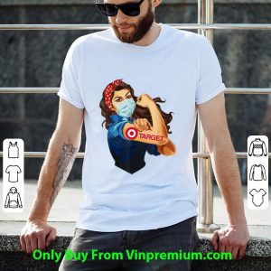 Pretty Strong Woman Mask Tattoo Target shirt 1