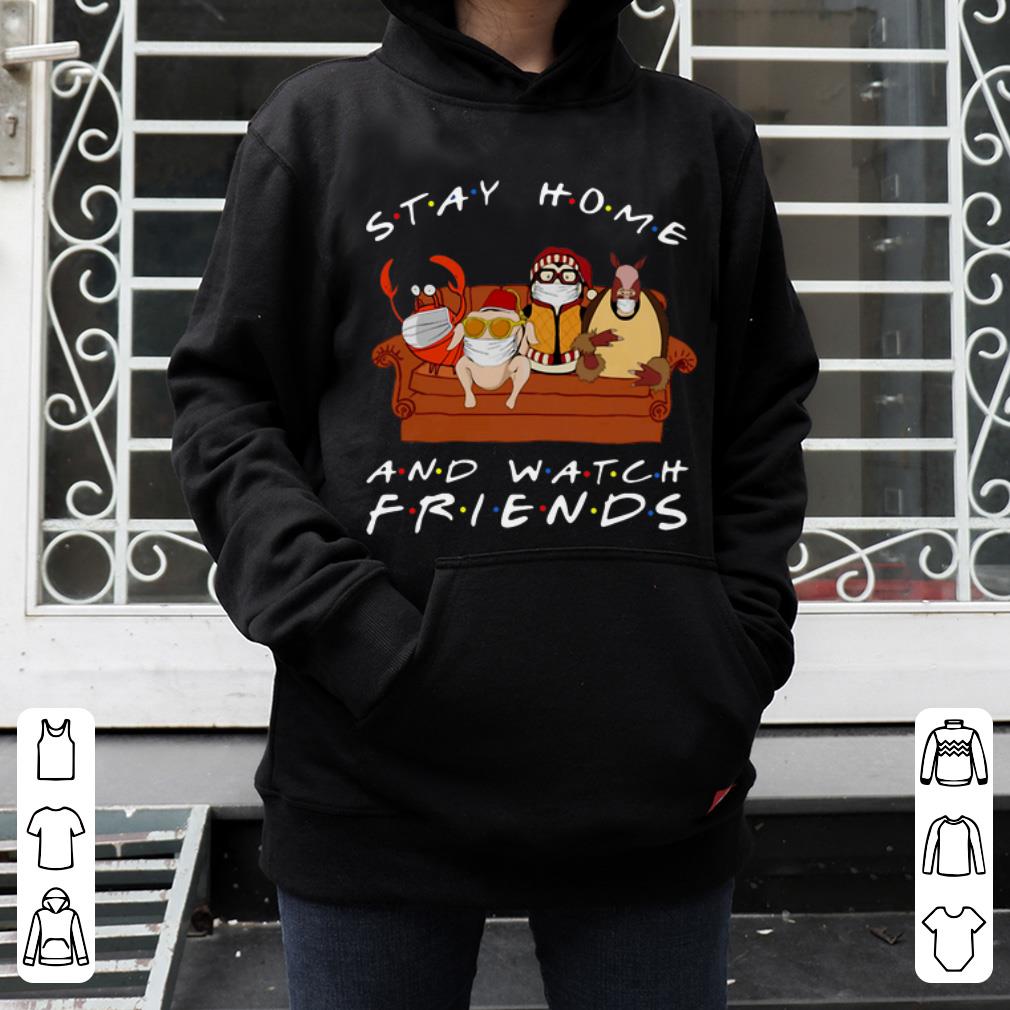 Great Hugsy And Friends Stay Home And Watch Friends shirt 4 - Great Hugsy And Friends Stay Home And Watch Friends shirt