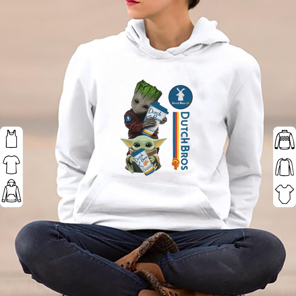 Hot Baby Yoda And Baby Groot Hug Dutch Bros Coffee shirt Hot Baby Yoda And Baby Groot Hug Dutch Bros Coffee shirt 4 - Hot Baby Yoda And Baby Groot Hug Dutch Bros Coffee shirt