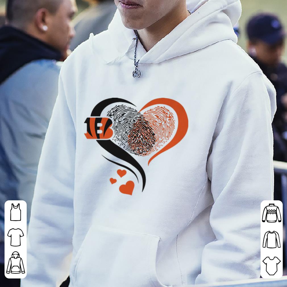 Hot Cincinnati Bengals Rugby Heart Fingerprint shirt 4 - Hot Cincinnati Bengals Rugby Heart Fingerprint shirt
