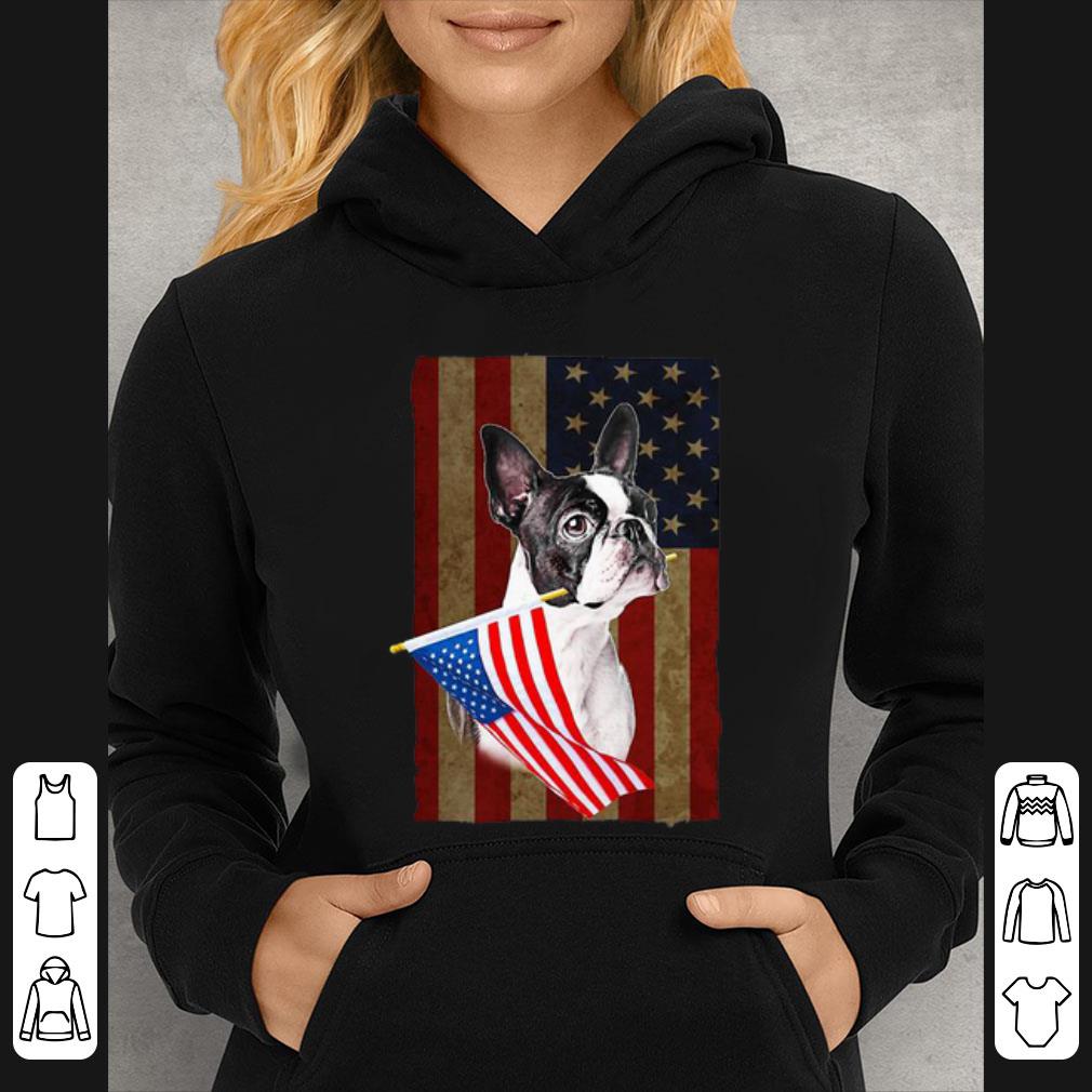 Official Boston Terrier America Flag Dog Lovers shirt 4 - Official Boston Terrier America Flag Dog Lovers shirt