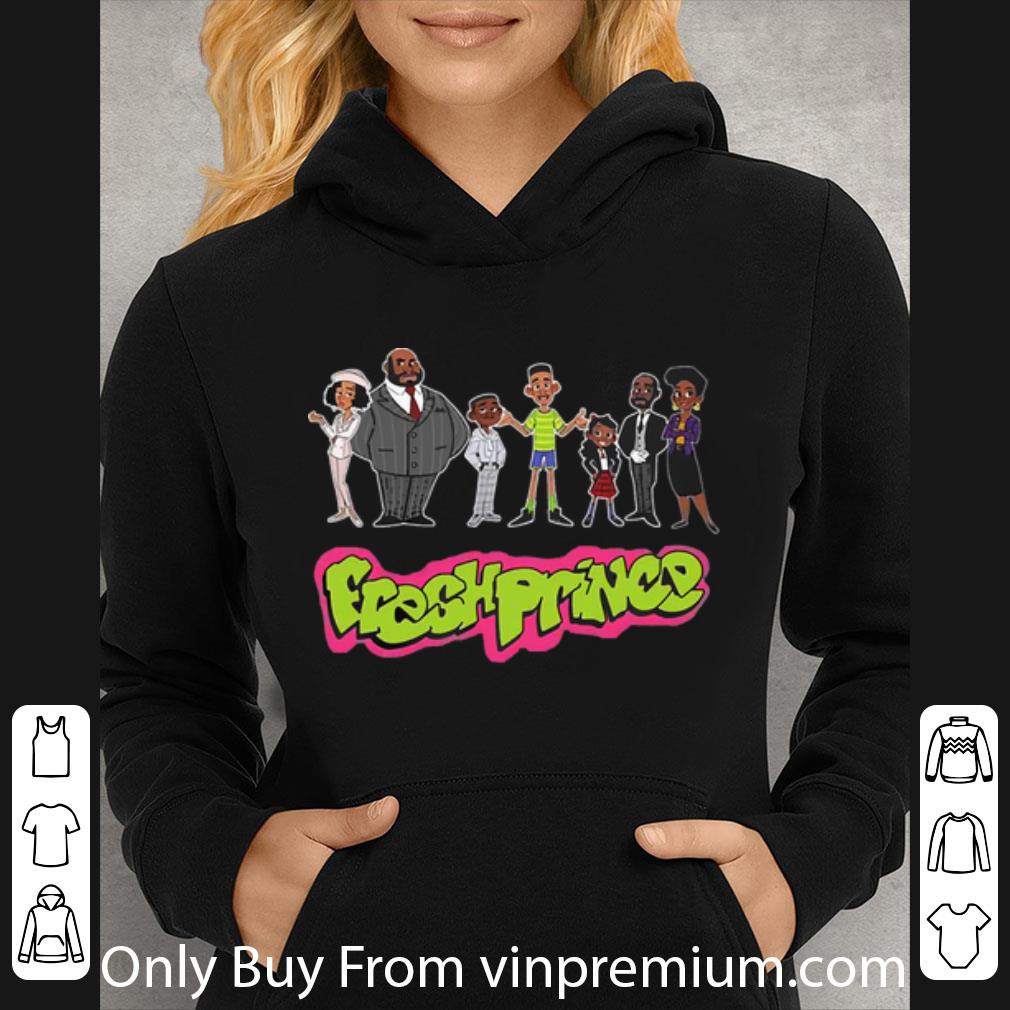 Official The Fresh Prince Of Bel Air Cartoon Characters shirt 4 - Official The Fresh Prince Of Bel Air Cartoon Characters shirt