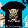 Original Star Wars Baby Yoda Mask Hug Audi I Can’t Stay At Home shirt