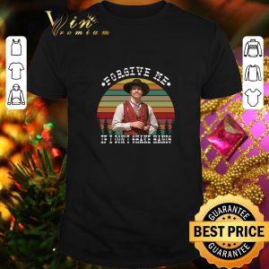 Cool Doc Holliday Forgive me if i don't shake hands sunset shirt