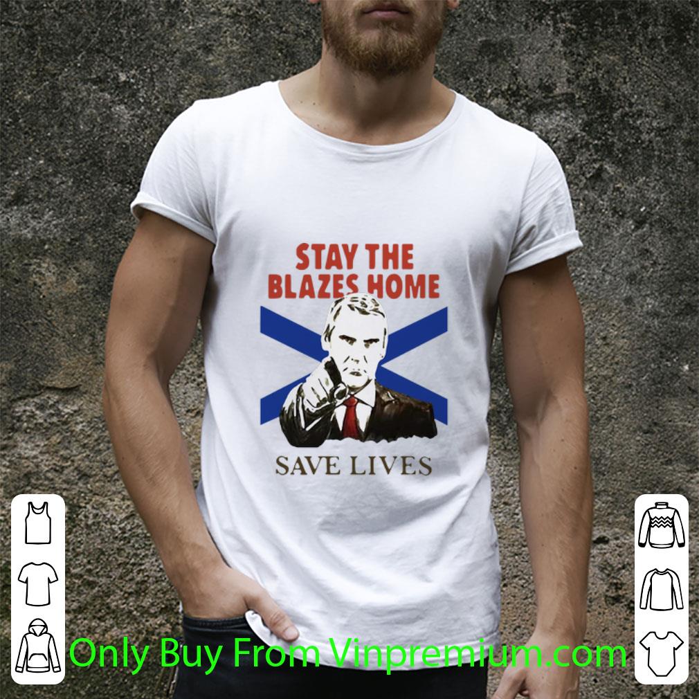 Awesome Nova Scotians Stay The Blazes Home Save Lives Covid-19 shirt