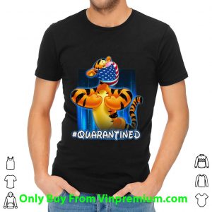 Original Tigger Face Mask American Flag #Quarantined Covid-19 shirt 1