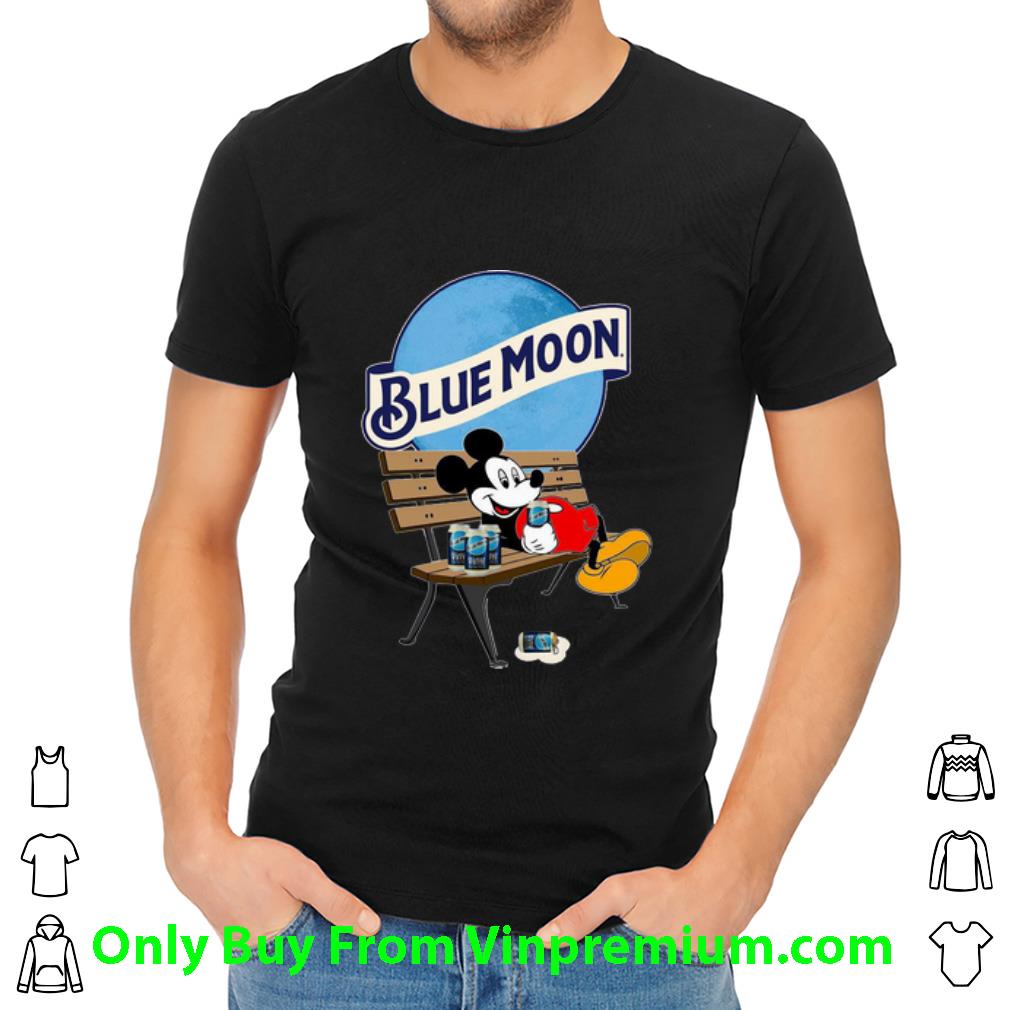 Official Mickey Mouse Drink Pabst Blue Moon Beer shirt