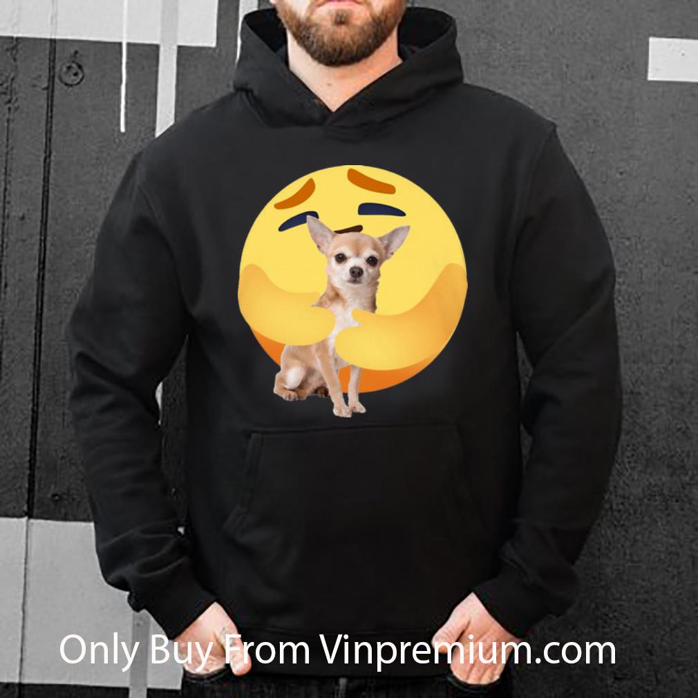 1ab59914 top facebook care emoji hug chihuahua dog lovers shirt 4 - Top Facebook Care Emoji Hug Chihuahua Dog Lovers shirt