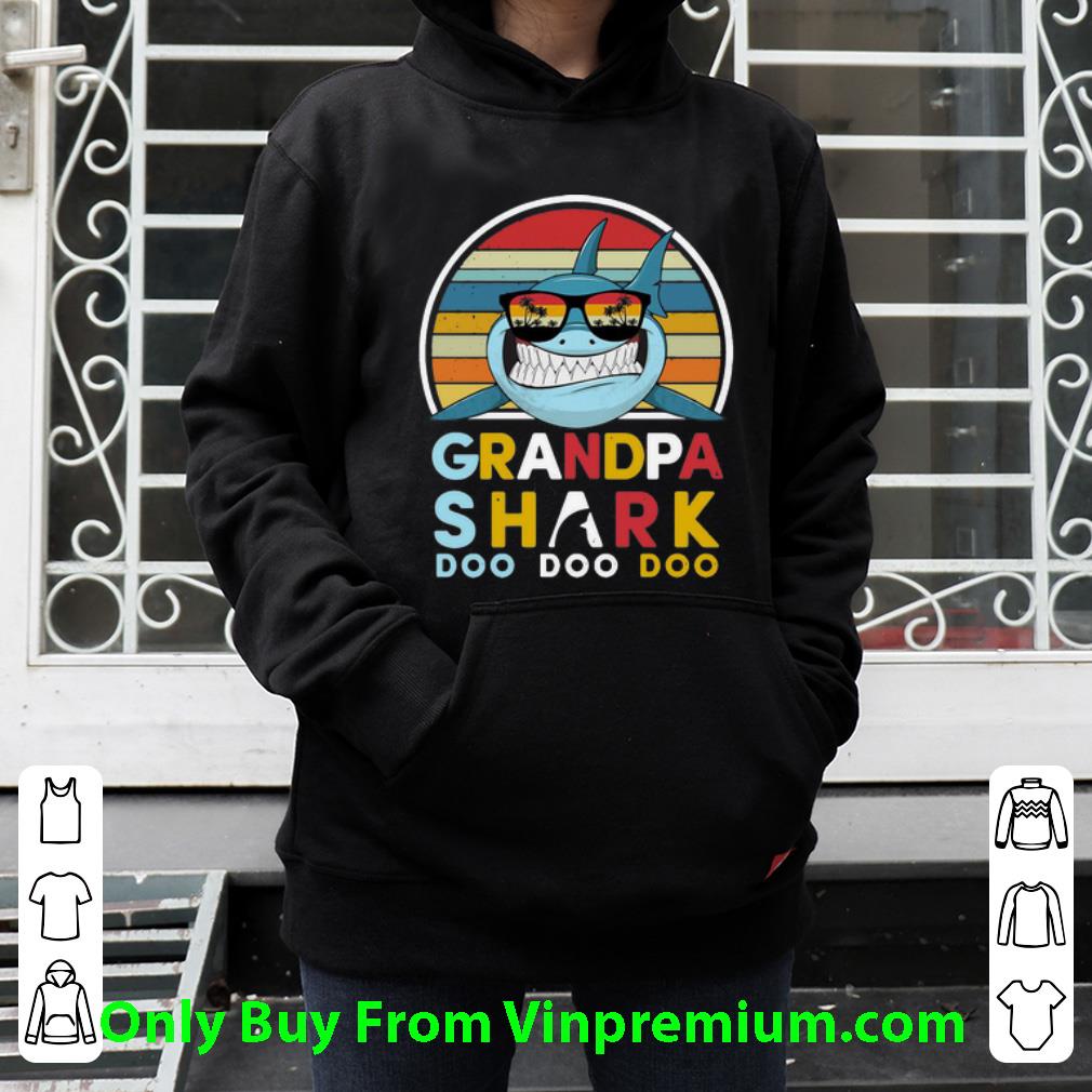 2a534d41 original vintage grandpa shark doo doo doo father s day shirt 4 - Original Vintage Grandpa Shark Doo Doo Doo Father's Day shirt