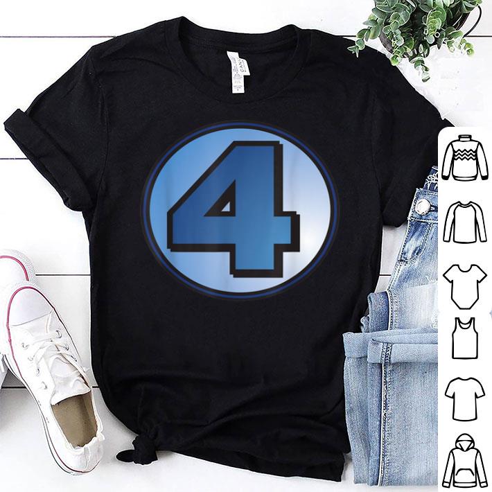 Fantastic Four Super Hero Logo Costume Shirt