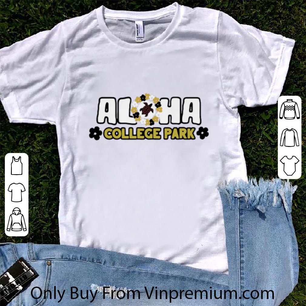 Top Aloha College Park shirt