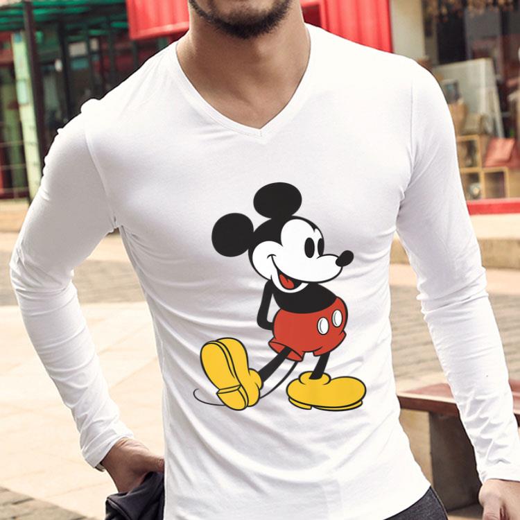 Mickey Mouse Vintage Leg Kick Graphic Shirt