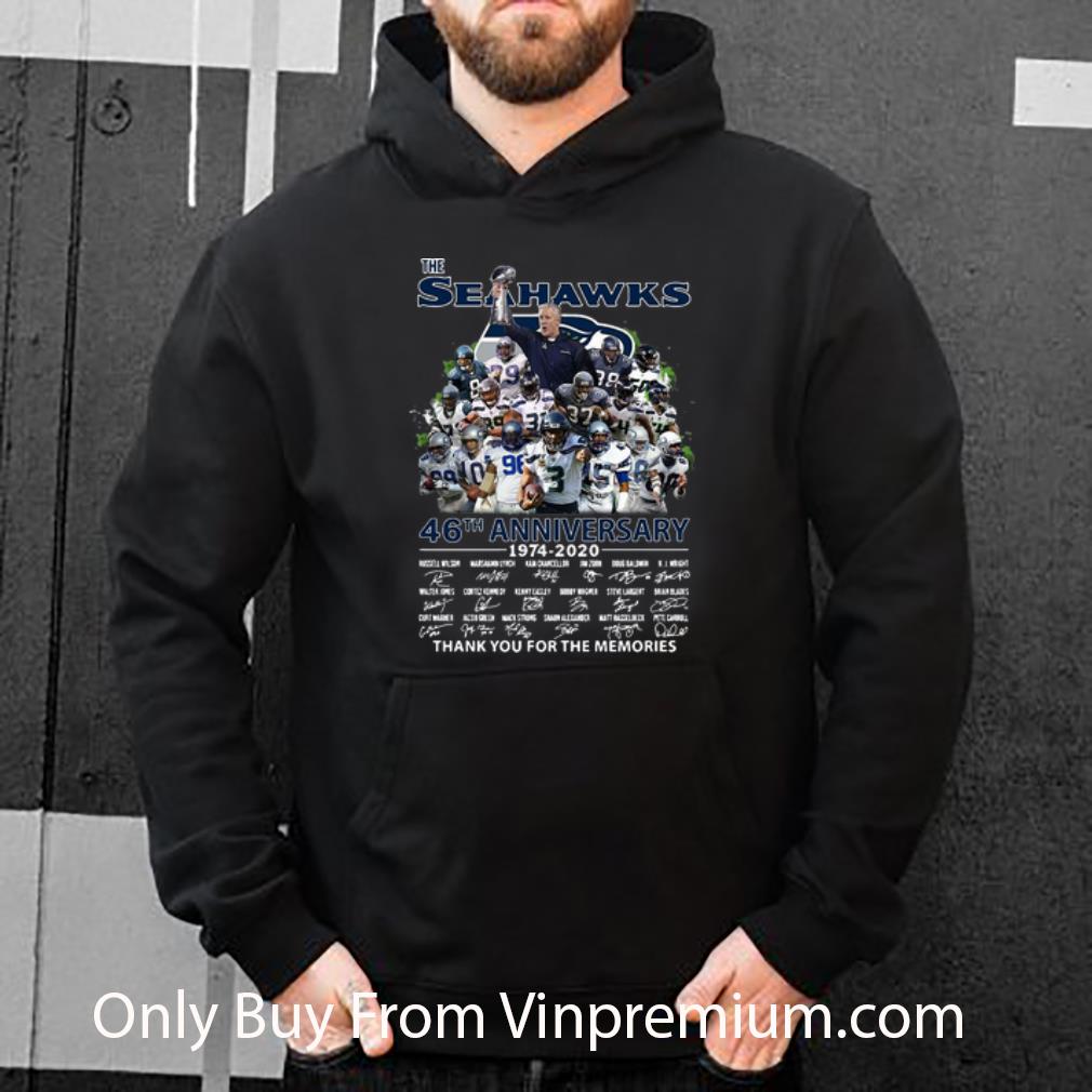 42e5dbe4 hot the seahawks 46th anniversary thank you for the memories signatures shirt 4 - Hot The Seahawks 46th Anniversary Thank You For The Memories Signatures shirt