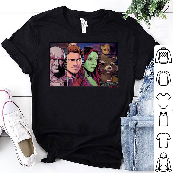 Guardians Vol.2 Star-Lord Drax Gamora Groot Shirt