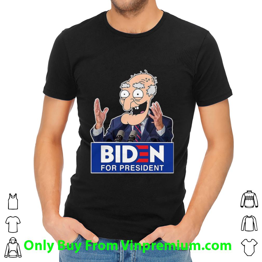 Premium Biden For President Joe Biden Cartoon shirt