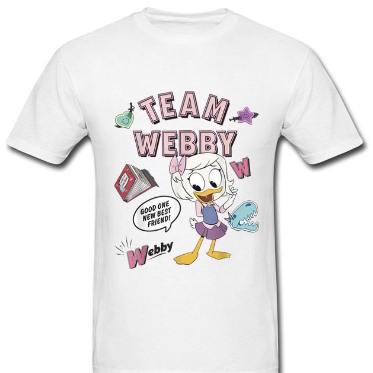 DuckTales Team Webby Good One New Best Friend Shirt