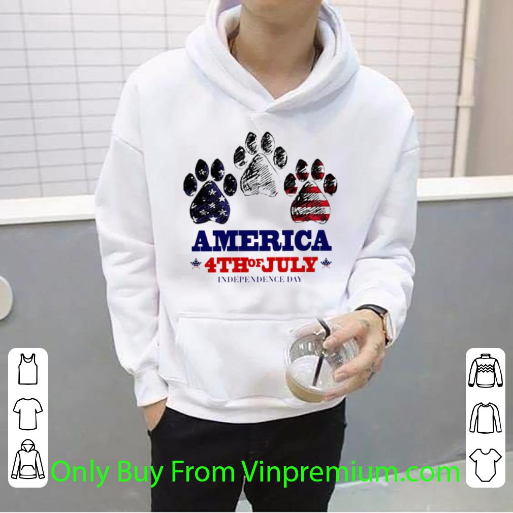 5a0a2f11 original three dog paw america independence day shirt 4 - Original Three Dog Paw America Independence Day shirt