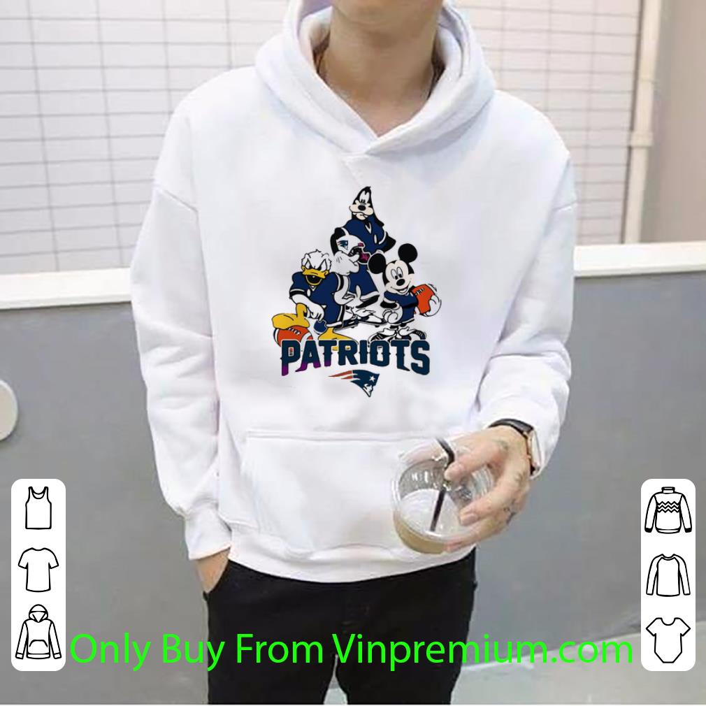 6872b125 great new england patriots disney characters shirt 4 - Great New England Patriots Disney Characters shirt