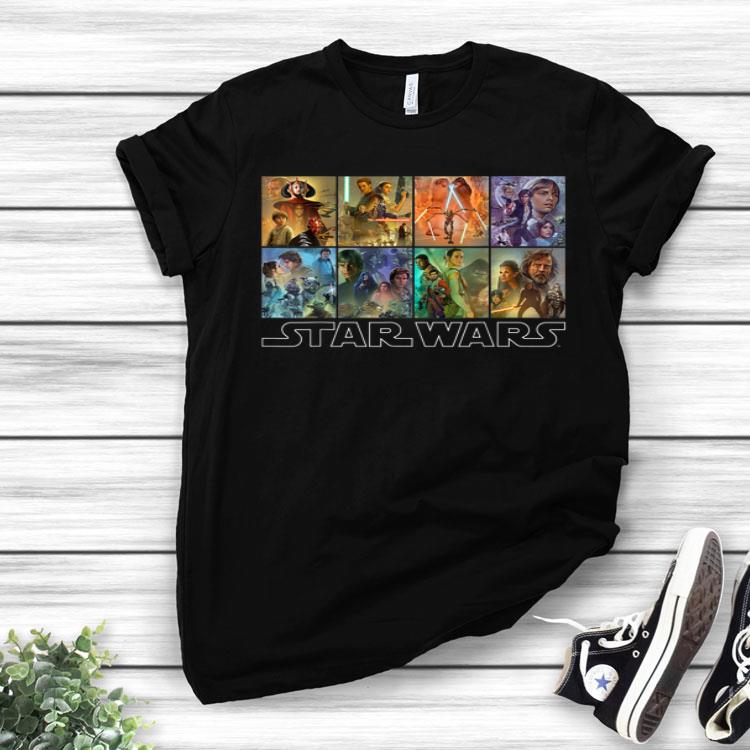Star Wars Celebration Mural Trilogy Panels Shirt