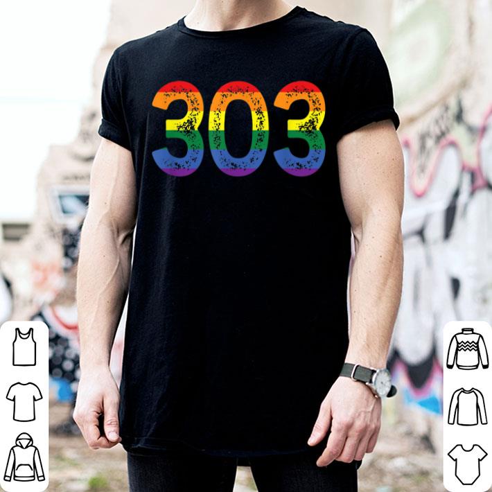 Denver LGBT Pride Flag Outfit Shirt