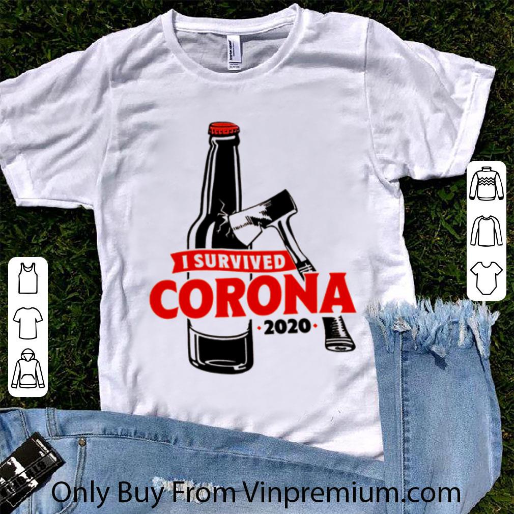 Great Coca Cola I Survived Corona Covid-19 2020 shirt