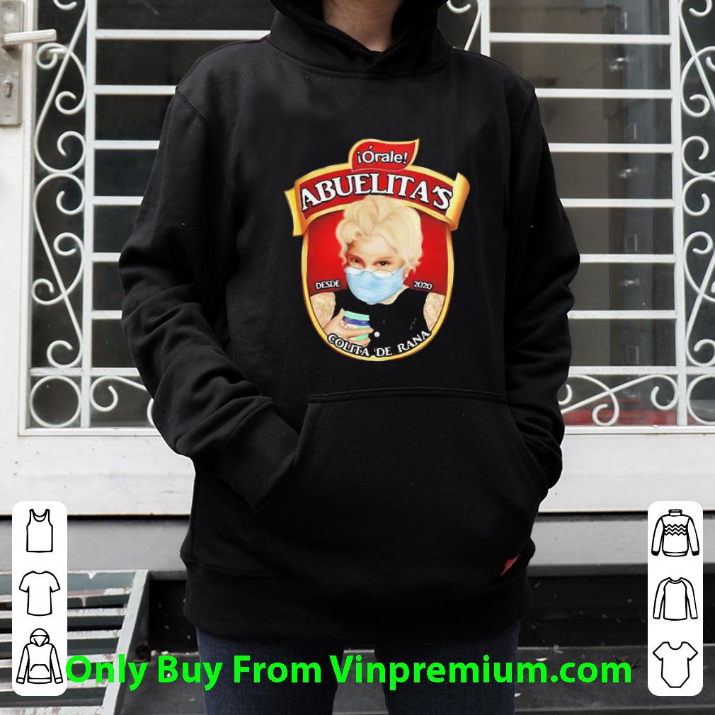 a9f49a37 awesome orale abuelita s colita de rana coronavirus shirt 4 - Awesome Orale Abuelita’s Colita De Rana Coronavirus shirt