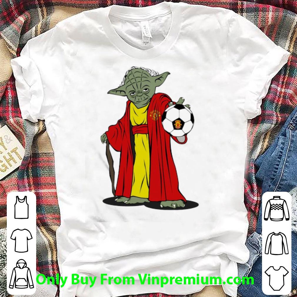 Original Star Wars Master Yoda Football Manchester United shirt