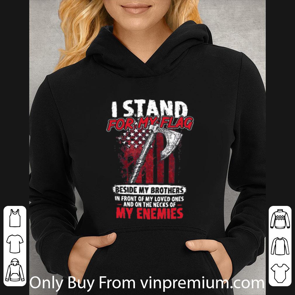 e4eb9812 pretty i stand for my flag axe american flag shirt 4 - Pretty I Stand For My Flag Axe American Flag shirt