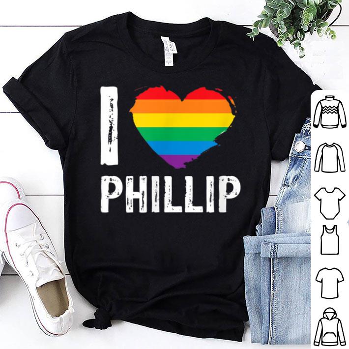 I Love Phillip LGBT Shirt