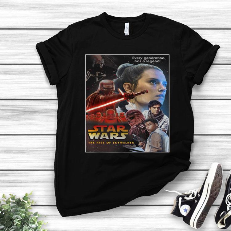 Star Wars The Rise Of Skywalker Rey Legend Poster Shirt